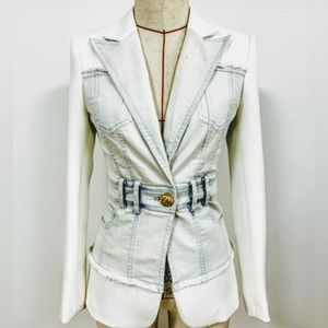 🔥🔥 Denim Stone Wash Ash Blue Blazer🔥🔥 BEST SELLER